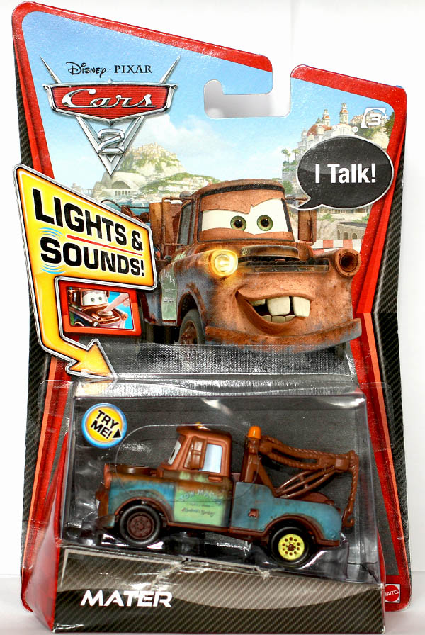 Машинка Мэтр со звуком и светом из мф Тачки 2 игрушка